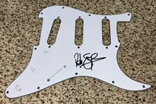Rick Savage signed Guitar Pickguard Def Leppard Rick Savage signed Guitar Pickguard Def Leppard
