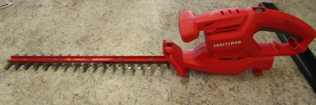 Craftsman electric hedge trimmer online