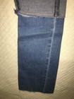 NEW PERSPECTIVE BRAND SIZE 30X40" UNHEMMED 5 POCKET SOFT DENIM BLUE CUSTOM JEANS — photo 9