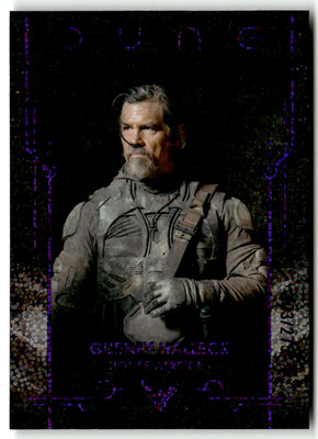 Topps Dune Chrome 2024 No. 32 Gurney Halleck Purple Speckle Refractor 3/275
