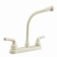 Dura Faucet DF-PK210C-BQ Hi-Rise RV Kitchen Sink Faucet with Classical Levers B