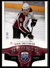 2009-10 Upper Deck Be A Player #351 Kevin Shattenkirk #/99 RC