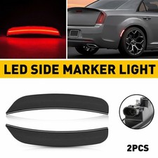 Rear Red Smoke Side LED Marker Light Signal L...