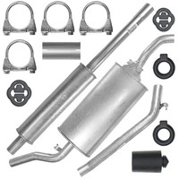 Auspuffanlage SchalldäMpferset Auspuff FüR Vw Golf 2 Ii 1.0 1.3 1.6 1.8 1.6 D
