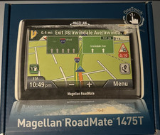 Magellan RoadMate 1475T Bundle Automotive GPS Navigator Mountable w/Accessories