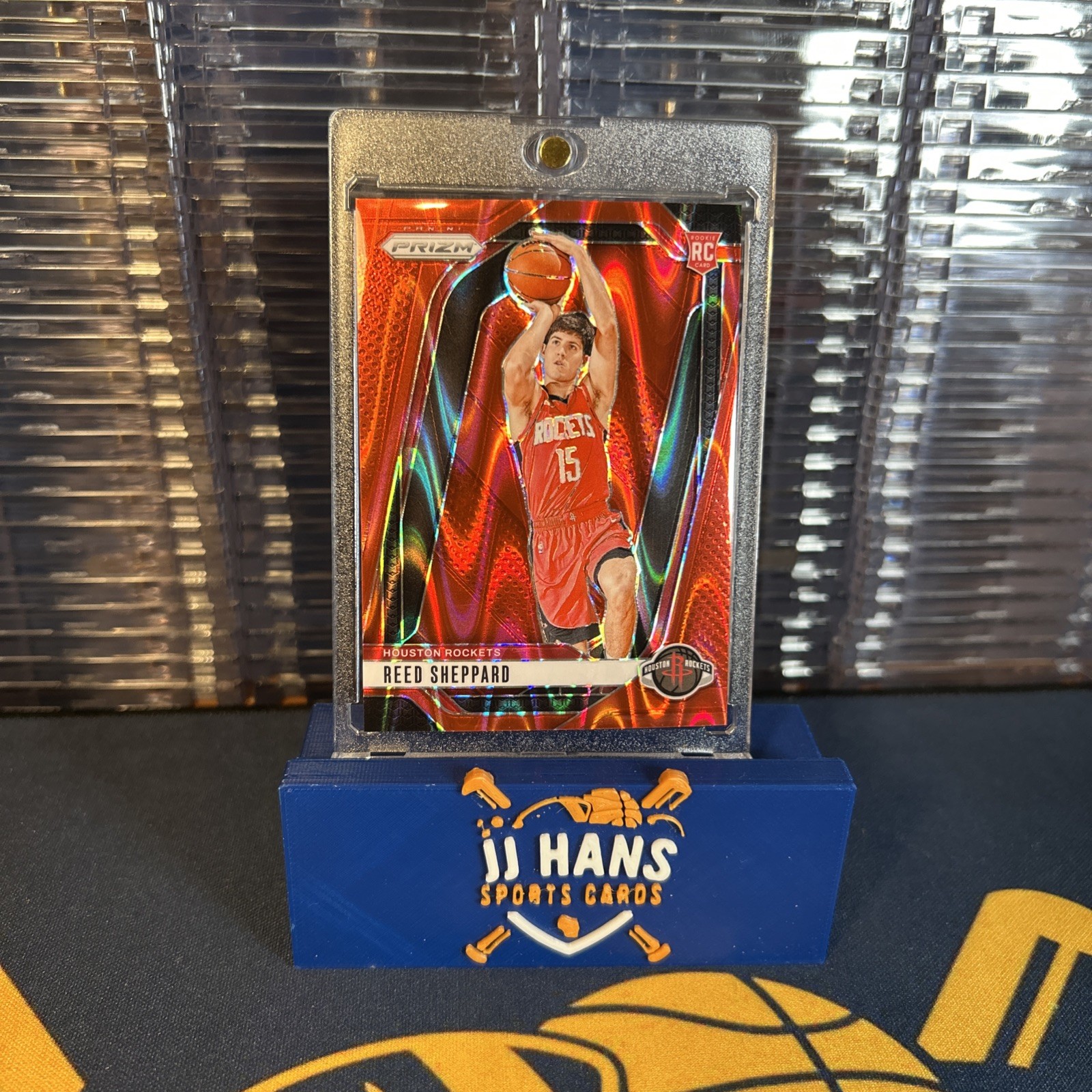 2024-25 Panini Prizm Reed Sheppard #268 RC Red Prizm /299 Rookie