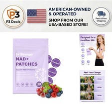 NAD Lifestyle Patches - 30 Patches for Effortless Health and Radiance