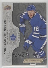 2018-19 Upper Deck Engrained Rookies Black 13/49 Andreas Johnsson #58 m7l