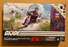 GI Joe Classified  79 Cobra Flight Pod Trubble Bubble & Tele Viper Figure SEALED