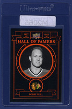 2025-26 UD Blackhawks Centennial Bobby Hull Hall of Famers SP/125  *M2065