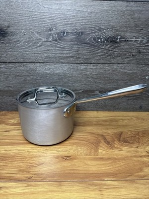 rctomi 　All-Clad オールクラッド　 mc2　両手鍋 ALL-CLAD MC2 Saucepan & Lid Metal Crafters Master Chef Brushed