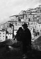 Roman Bagpiper 1940 OLD PHOTO