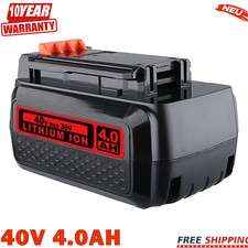 40V 4.0Ah LBX2040 for Black and Decker 40 Volt Lithium Battery LBXR36 LBX1540 US