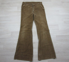 Vintage 70s H.I.S Corduroy Flare Pants Men's 31x32.5 Elephant Bell Bottom
