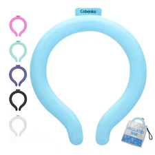 Neck Cooling Tube with Cold Insulated Bag,Reusable 18℃/64℉ Ice Neck 
