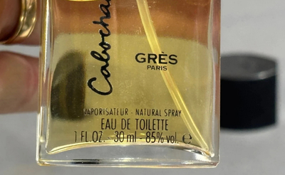 Vintage CABOCHARD Gres Paris EDT Perfume Natural Spray women 1 oz