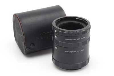 Asahi Pentax 67 6x7      Extension Tube Ring Set 1 2 3