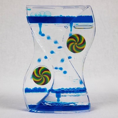 Whirl N' Water Liquid Timers, Set of 2   Red & Blue Sensory Pack Calming