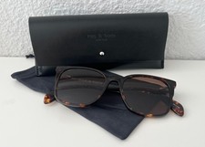 Rag Bone RNB5016/S Unisex Square Sunglasses in Tortoise Havana Silver/Brown 52mm