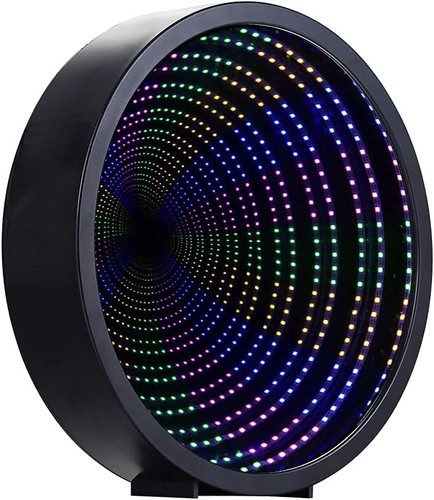 Infinity Mirrors Tunnel Lights LED Night Lights 3D Mirrors Wall Light Desktop