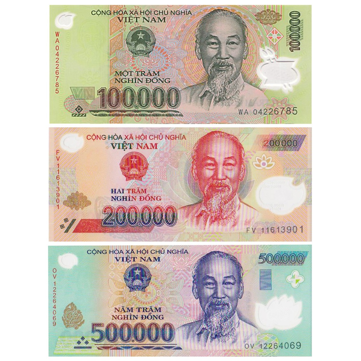 One Million Vietnamese Dong VND (1,000,000 Vietnam) Includes COA | eBay