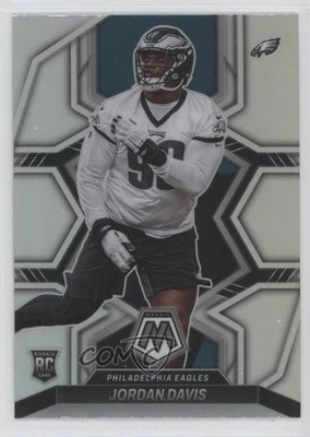 2022 Panini Mosaic Rookies Silver Prizm Variations Jordan Davis #370 k2e