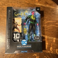 McFarlane Collector Edition  6 DC Multiverse Sinestro Corps Wars Platinum Chase
