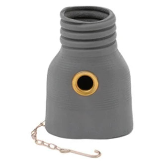 Crushproof F475DYNO 3'' x 6'' Exhaust Oval Adapter for Dyno Machines