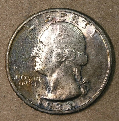 25c 1932 Washington Quarter Choice BU Philadelphia Mint * AvenueCoin