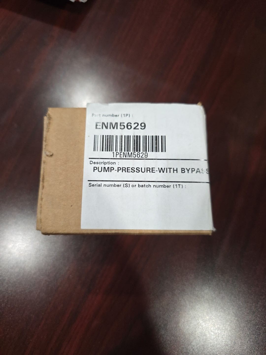Markem Imaje ENM5629 Pressure Pump with Bypass Rev. D For MARKEM IMAJE CIJ