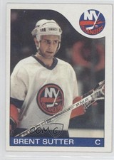 1985-86 Topps Brent Sutter #107 1s7