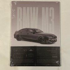 BMW M3 Framed Print Ad Poster Black Automobiles Europe Collectible
