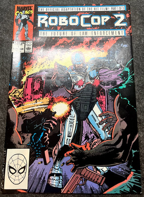 VINTAGE MARVEL COMICS ROBOCOP 2 OFFICIAL ADAPTATION OF THE HIT FILM ISSUE 1