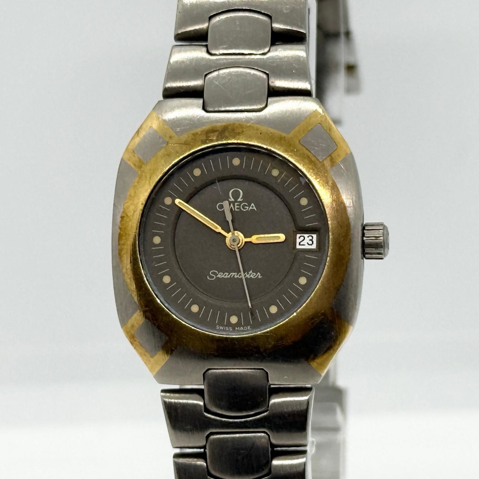 Omega Seamaster Gray QZ Women's
