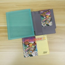 Vegas Dream NES (Nintendo, 1989) With Manual and Case
