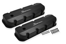 890004b Sniper Valve Cover - Fabricated Aluminum - Bbc - Tall - Black