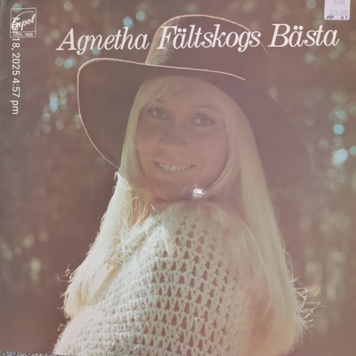 Agnetha Fältskog (ABBA) ''Basta'' LP (Original early 70s release)