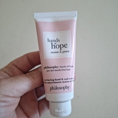 Philosophy Hands of Hope Coconut & Guava Hand Nail Cream 1 Fl oz Travel Size NEW