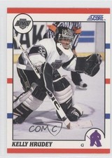 1990-91 Score Kelly Hrudey #115 0i6