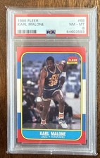 Karl Malone #68 Prices [Rookie] | 1986 Fleer | Basketball Cards