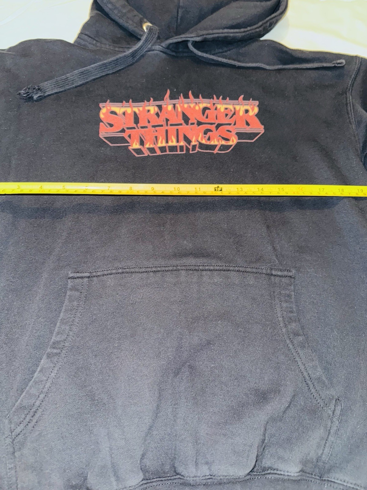 Stranger Things Size Medium Hoodie Hell Fire Club - image 3