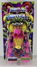 Masters of the Universe Origins Turtles of Grayskull Rattlor Figure UNPUNCHED