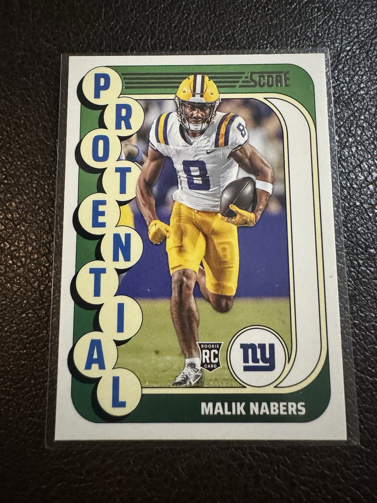 2024 Score - Protential Malik Nabers #4 (RC)