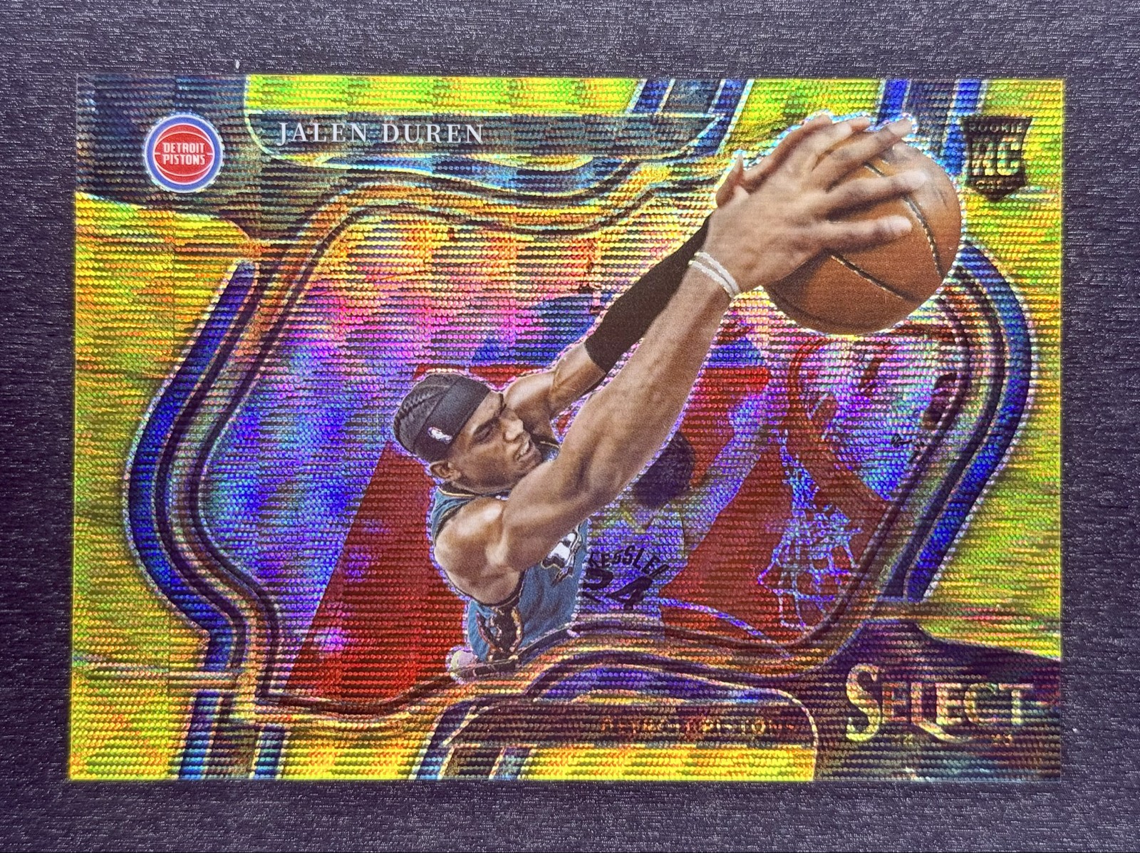2022-23 Panini Select - Courtside Jalen Duren #286 Gold Wave Prizm /10 (RC)