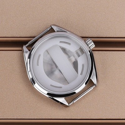 30.3mm Luxury Diver Watch Case Brushed 316 STEEL For Miyota 2035 Quartz Movement