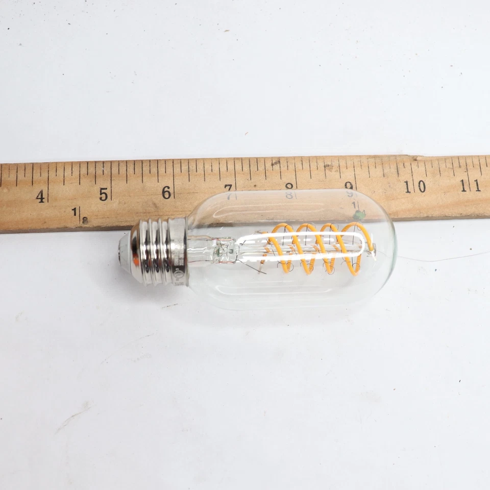 (2-Pk) Feit Electric Vintage Edison Light Bulb Tinted Globe T10 60W - Image 3 of 4