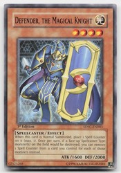 Defender, the Magical Knight SDSC-EN003 1st Edition Common Yu-Gi-Oh!