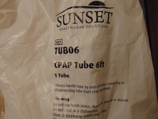 Sunset CPAP Flexible Hose 6ft. TUBO6