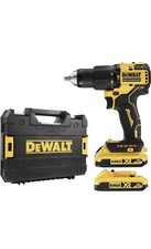 DeWalt DCD709D2T-GB 18V XR Brushless Compact Combi Drill 2 x 2.0Ah Batteries