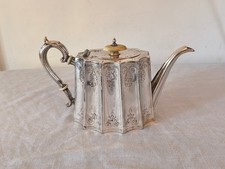 Vintage Silver Plated Tea Pot Old English Tea or Coffee Pot